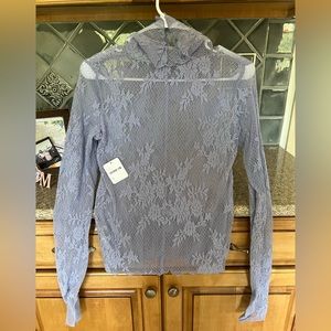 Free people , lace long sleeve top , NWT